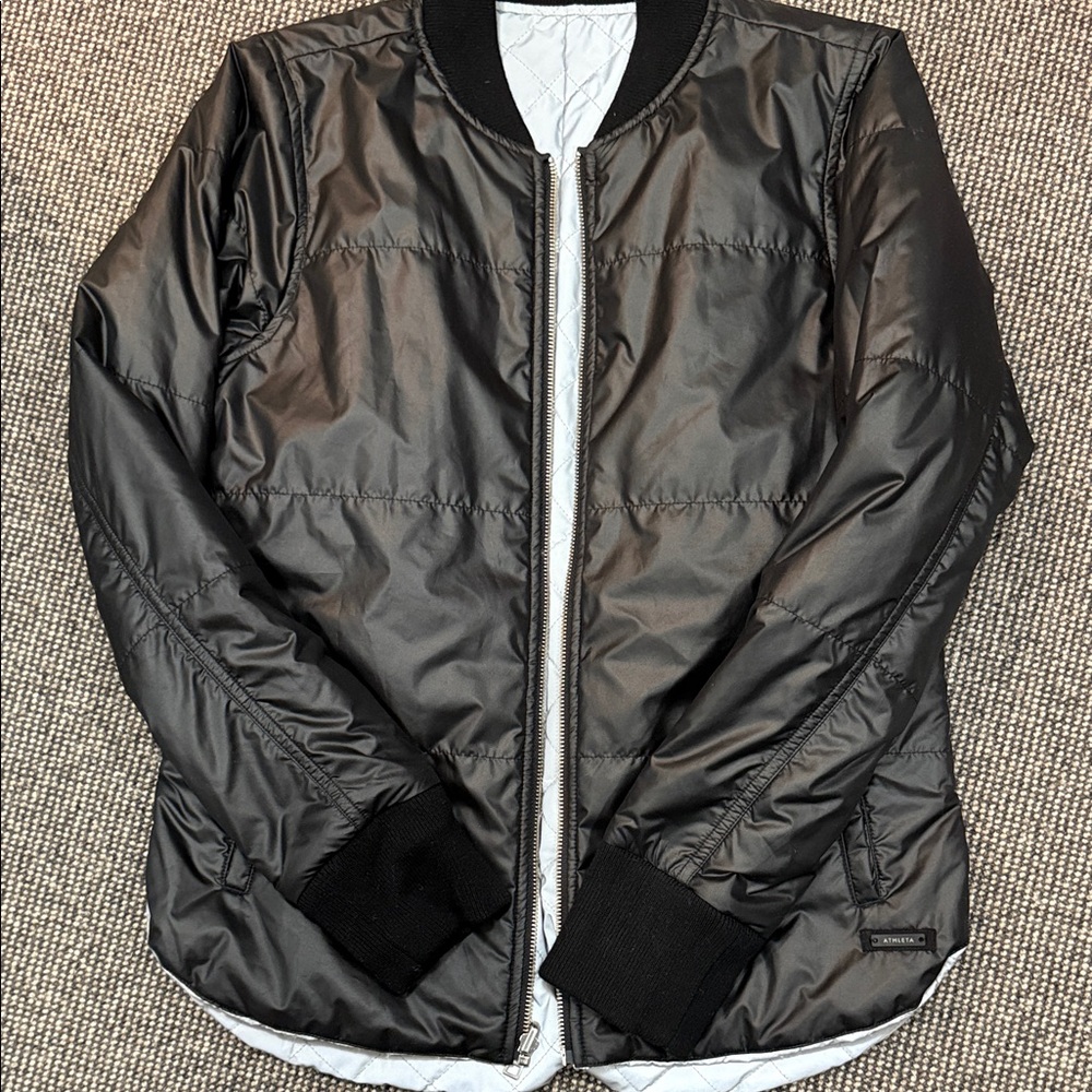 Athleta Reversible Bomber Jacket - image 1